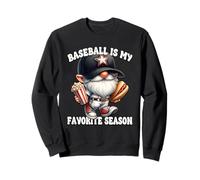 Baseball Is My Favorite Season Baseball Gnome With Sayings Felpa