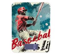 Baseball Life Uomini Cottura Bilancia Alimentare per Cucina 5kg/5g Carino grammo Bilancia da cucina con 4 Unità per la perdita di peso Cottura Dieta bascula Digital de peso para comida