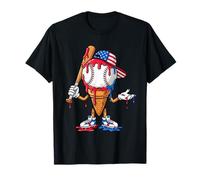 Baseball Lifestyle 101 Sport Drip Ice Cream Giovani Ragazzi Ragazze Maglietta