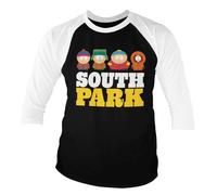 Baseball Long Sleeve T-shirt South Park Friends logo Uomo ufficiale Hybris