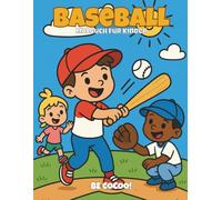 Baseball Malbuch für Kinder: 50 actiongeladene Ausmalseiten mit Spielern, Spielfeldern & coolem Zubehör - ab 4 Jahren