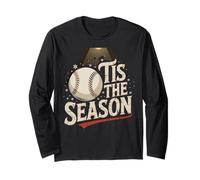 Baseball Mama Baseball Mamma Gear Tis La Stagione Baseball Maglia a Manica