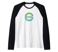 Baseball Nonna con Modern Baseball Circles Maglia con Maniche Raglan