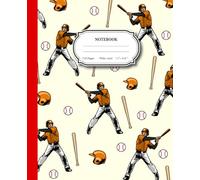 Baseball Notebook for Kids & Teens: Lined Journal for Practice Notes, Game Stats, Training Log & Season Tracker