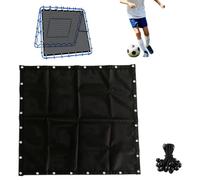 Baseball Rebounder Replacement Net, Multi-Sport Training Rebound Net | 35.43 x 35.43 in Tear-Resistant Mesh Target Net with Elastic Cords for Baseball Pitching, Softball, Soccer, and Volleyball