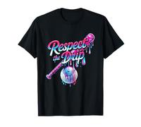 Baseball Respect The Drip Ice Cream Men Women Kids Maglietta