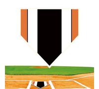 Baseball Training Plate, Pitching and Hitting Practice Non-Slip Mat, High Visibility Weatherproof Base for Backyard Fields, Ideal Pitchers, Beginners, Referees, Players, Batters