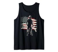 Baseball US Flag USA Bandiera USA USA Bandiera USA Baseball Baseball USA Canotta