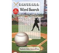 Baseball Word Search Book: A Fun and Challenging Word Search Book for Fans of All Ages with 55 Unique Word Puzzles Featuring Baseball-Themed Terms | ... Gift for Vacations, Holidays and Free Times