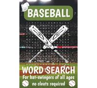 Baseball word search puzzle book: Catch laughs, dodge curveballs, and swing through 55 brainy puzzles in a handy 6x9 size!