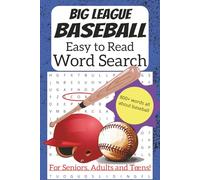 Baseball Word Search Puzzle Book for Teens, Adults, and Seniors: Over 800 Baseball-Themed Words with 55 Challenging Puzzles, Featuring Classic Teams, ... Famers, and More - Great for Fans of All Ages