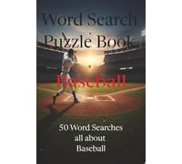 Baseball Word Search Puzzle Book: Word search Puzzle | 6x9 inches, 100 pages | 50 Puzzles....Gift for Baseball Fans everywhere