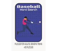 Baseball Word Search Puzzle Book: Word Searches with Easy to Read about Baseball lover gift, Sports, Baseball entertainment book and more | 6x9 ... Gift for Vacations, Holidays and Spare Time.
