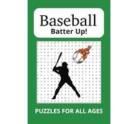 Baseball Word Search Puzzle Book: Word Searches with Easy to Read Print about Baseball (6x9 inches, 50 puzzles, 100 pages, Gifts for All Occasions)