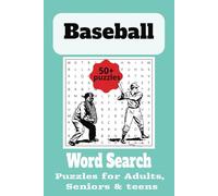 Baseball Word Search Puzzle Book: Word Searches with easy to Read Print about Baseball, Batter, Pitcher, Home Run and More | 6x9 inches, 110 pages| ... Gift for Vacations, Holidays and Free Times