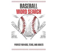 Baseball Word Search puzzle book: Word searches with easy to read print about Baseball, Sport, America's Favourite Pass Time and more | 6x9 inches, ... … Gift for Vacations, Holidays and Free Time