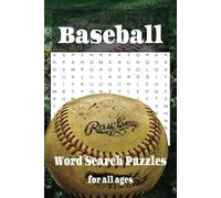 Baseball Word Search Puzzles: A relaxing way to spend this baseball season for all ages.