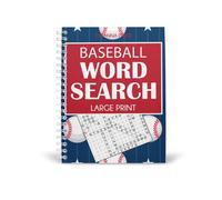 Baseball Word Search Stampa grande: 101 puzzle con giocatori, squadre e termini di gioco preferiti
