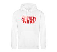 Based On The Novel By Stephen King Felpa con Cappuccio Unisex Bianco Size S