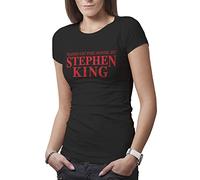 Based on The Novel by Stephen King Maglietta Donna Nera Size L