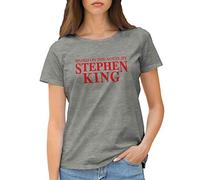 Based on The Novel by Stephen King Maglietta Grigio Donna Size S