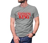 Based On The Novel By Stephen King T-Shirt Maglietta Grigio per Uomo Size L