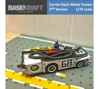 Basekraft 1/72 US Navy aircraft-carrier flight deck trattore bianco 2a edizione