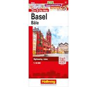 Basel/bale: 3 in 1: Stadtplan, Reiseinformationen und Highlights!