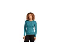 Baselayer donna icebreaker merino 200 oasis snow day verde