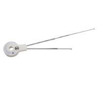Baseline Goniometro Estensibile 180 Gradi con Ingrandimento - Bracci regolabili in acciaio inox da 24-66 cm per la misurazione del range di movimento articolare