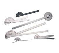 Baseline W54664 Set Goniometro, Acciaio Inossidabile, 6 Pezzi con Custodia