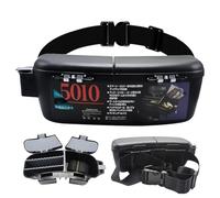 Basella Esca In Vita - Scatola Di Archiviazione PP Multifunzionale | Porta Esca In Vita Nera Con Design A Più Compartimenti-organizzatore Di Attrezzatura Leggera Con Copertura Stretta, Ideale Per La P