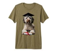 Basenji - Berretto per Lauree, per Diploma di Scuola Maglietta Premium