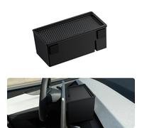 BASENOR 2025-2026 Tesla Model Y Juniper 2024-2026 Model 3 Highland Contenitore dietro lo schermo, organizer nascosto nel cruscotto con coperchio per la privacy, portaocchiali antiscivolo