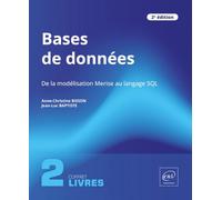 Bases de données - Coffrets de 2 livres : De la modélisation Merise au langage SQL
