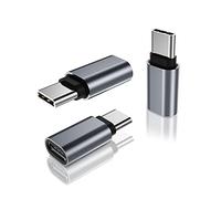 BASESAILOR Adattatore Estensione USB Tipo C 3Pezzi,Convertitore Estensione PD 3.1 Gen2 Femmina a Maschio,Connettore Thunderbolt 3 Esteso per iPhone 17 16 15,Custodia Otterbox,iMac,Samsung Dex Station