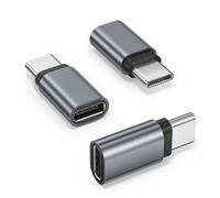 BASESAILOR Adattatore Estensore USB C 3 Pz,Prolunga Tipo C PD 100W 40Gbps | Convertitore USBC Maschio a Femmina USB4 Connettore per MacBook,iPhone Duo 18 17 17e 16 Pro Max,Otterbox,Steam Deck,Switch