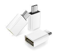 BASESAILOR Adattatore USB C a USB 3Pezzi,Connettore USBC Maschio a USB 3.0 Femmina,OTG Tipo C Thunderbolt 4 3 per MacBook Pro Air,iMac,iPhone 17 16 16e 15,iPad,Microsoft Surface,Samsung Galaxy S25,S24