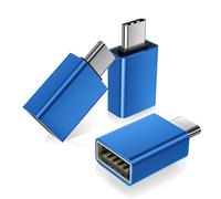 BASESAILOR Adattatore USB C a USB 3Pezzi,Connettore USBC Maschio a USBA 3.0 Femmina,OTG Tipo C Thunderbolt 5 per MacBook Pro Air,iMac,iPhone 17 16 16e 15,iPad,Microsoft Surface,Samsung Galaxy S25,S24