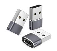 BASESAILOR Adattatore USB C a USB per iPhone 17 16 Pro Max 3Pezzi