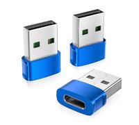 BASESAILOR Adattatore USB C Femmina a USB Maschio per Apple Watch 3Pezzi,Connettore Cavo Caricatore Tipo C per iPhone 17 16 15 Pro Max,iPad 10 Mini 7 Air 5,Samsung Galaxy S25,SE/Ultra 3,AirPods Pro 3