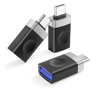 BASESAILOR Adattatore USB C Maschio a USB Femmina 3P,Connettore Ricarica OTG Tipo C Thunderbolt 3 per MacBook 2022,iPad 10 Pro Air 4 5 Mini 6,iPhone 16 16e 15,Samsung Z Flip Fold 5,A54 A53,S25 S24