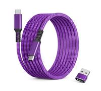 BASESAILOR Cavo USB C a C 100W 3M con Adattatore USB,Caricatore Rapido 20V/5A PD per MacBook,iPad Pro 2022 Generazione,iPhone 15 16 Pro Max,Samsung Galaxy Z Flip Fold 5 S24 S23 S22 S21 S20 A54 A53,17