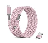 BASESAILOR Cavo USB C a C 60W 2/M con Adattatore USB,Caricatore Rapido 20V/5A PD per MacBook,iPad Pro 2022 Generazione,iPhone 17 16 15 Pro Max,Samsung Galaxy Z Fold 5,S26 S25 S23 S22 S21 S10 A54 A53