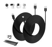 BASESAILOR Cavo USB Type C Extra Lungo 6M/2P,Cavo di Ricarica USB A a USB C Prolunga Alimentazione Compatibile per Eufy SoloCam C210/S340/S220,Indoor Cam S350/C220,EufyCam 3/S330,TP-Link Tapo 2k C120