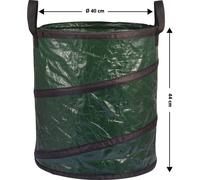 Basetech BT-2258734 2258734 Sacco da giardino 56 l Verde
