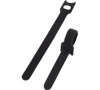 Basetech STD-150 Binder cavo in velcro per l'adesivo bundling e la parte soffice (l x b) 150 mm x 13 mm nero 10 St. NEW