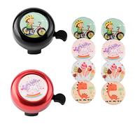 Basetousual Campanello Bici Bambina ，2 Pezzi Ragazzi e Ragazze del Campanello Della Bicicletta, Adatto per Mountain Bike, Bici Senza Pedali per Bambini