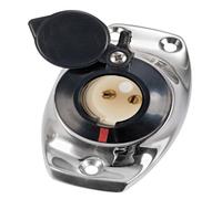 Osculati 11.000.08 Basetta Angolata A Incasso Inox Cappuccio Nero luci 360 e ...