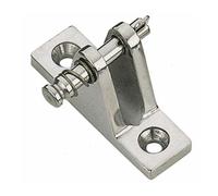 Basetta inox con spinetta sfilabile